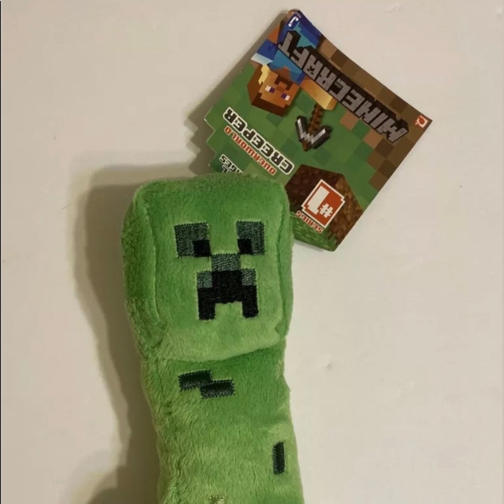 Jazwares Minecraft Creeper 7" Plush, Licensed